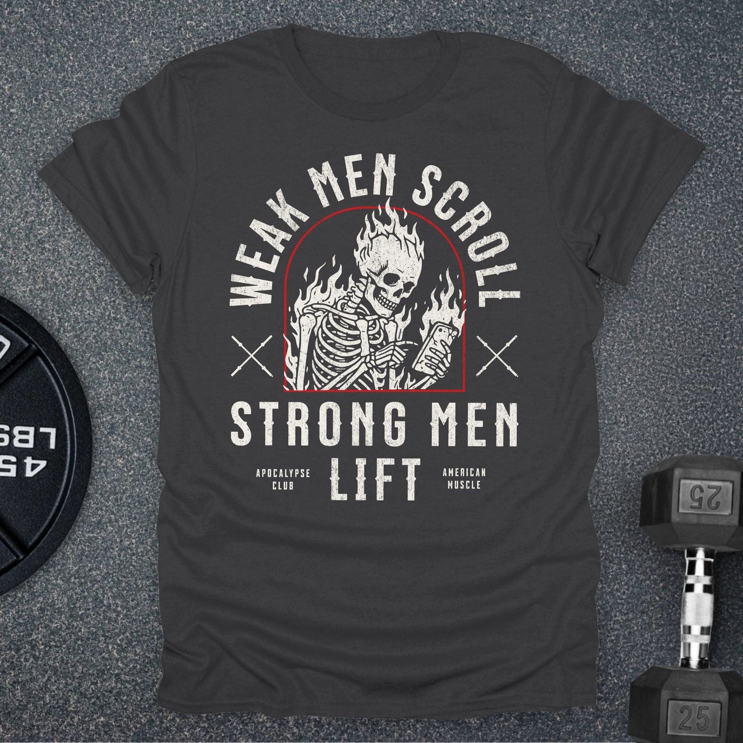 Weak Men Scroll T-Shirt