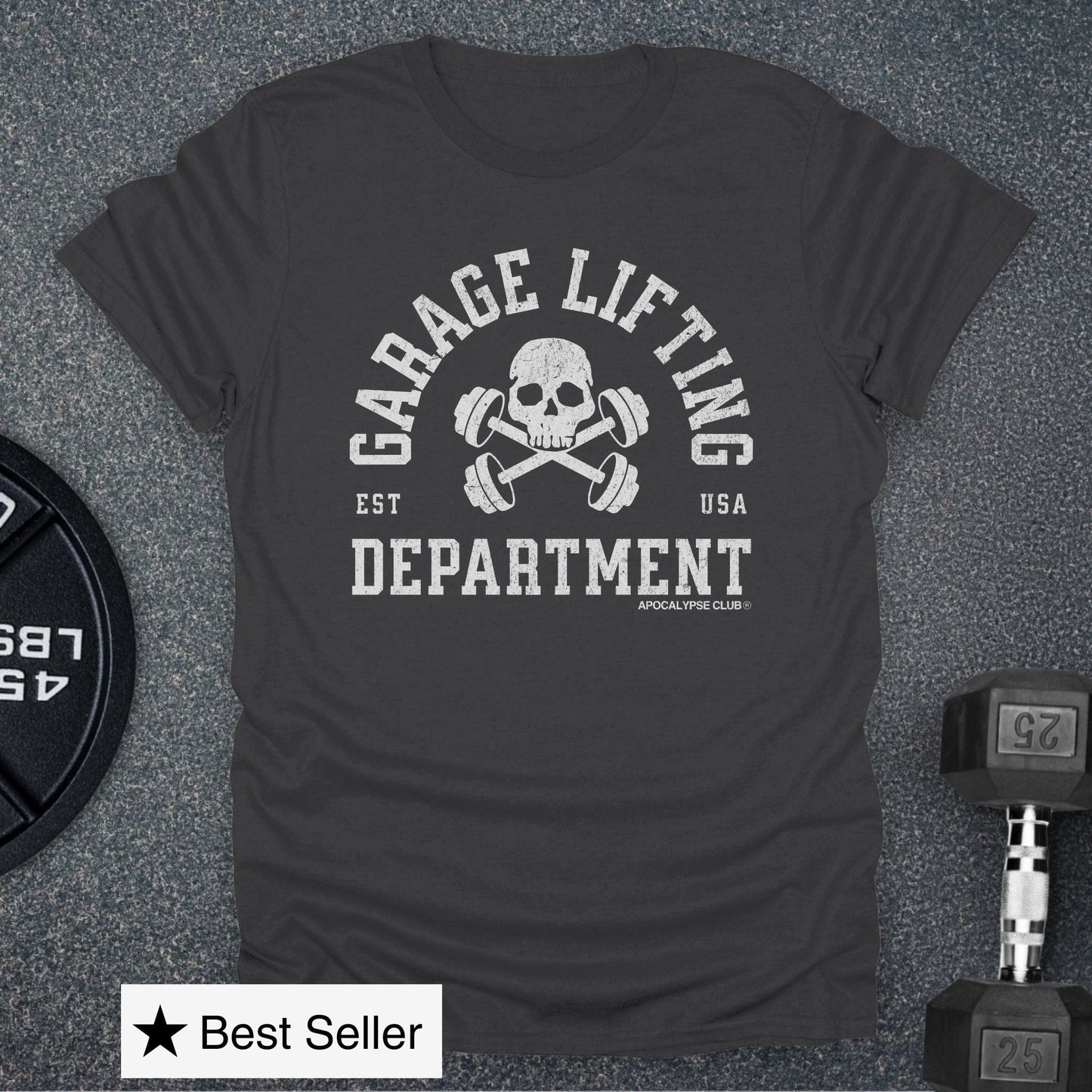 Garage Lifting Department T-Shirt