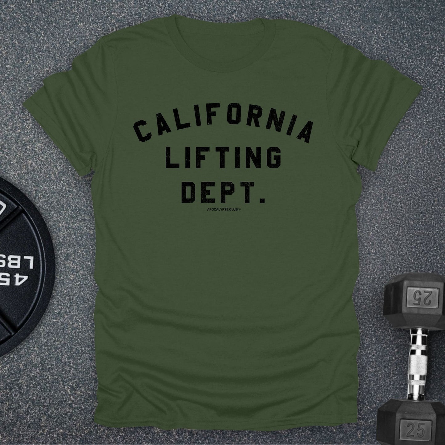 California Lifting Dept T-Shirt