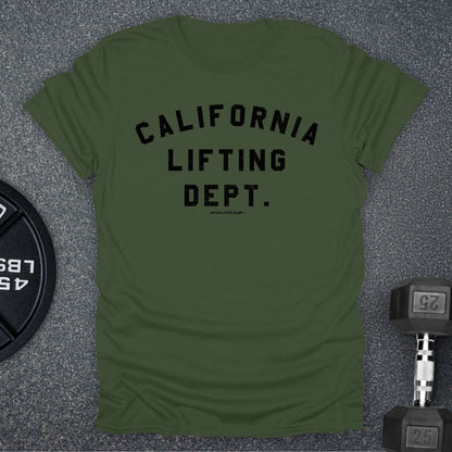 California Lifting Dept T-Shirt
