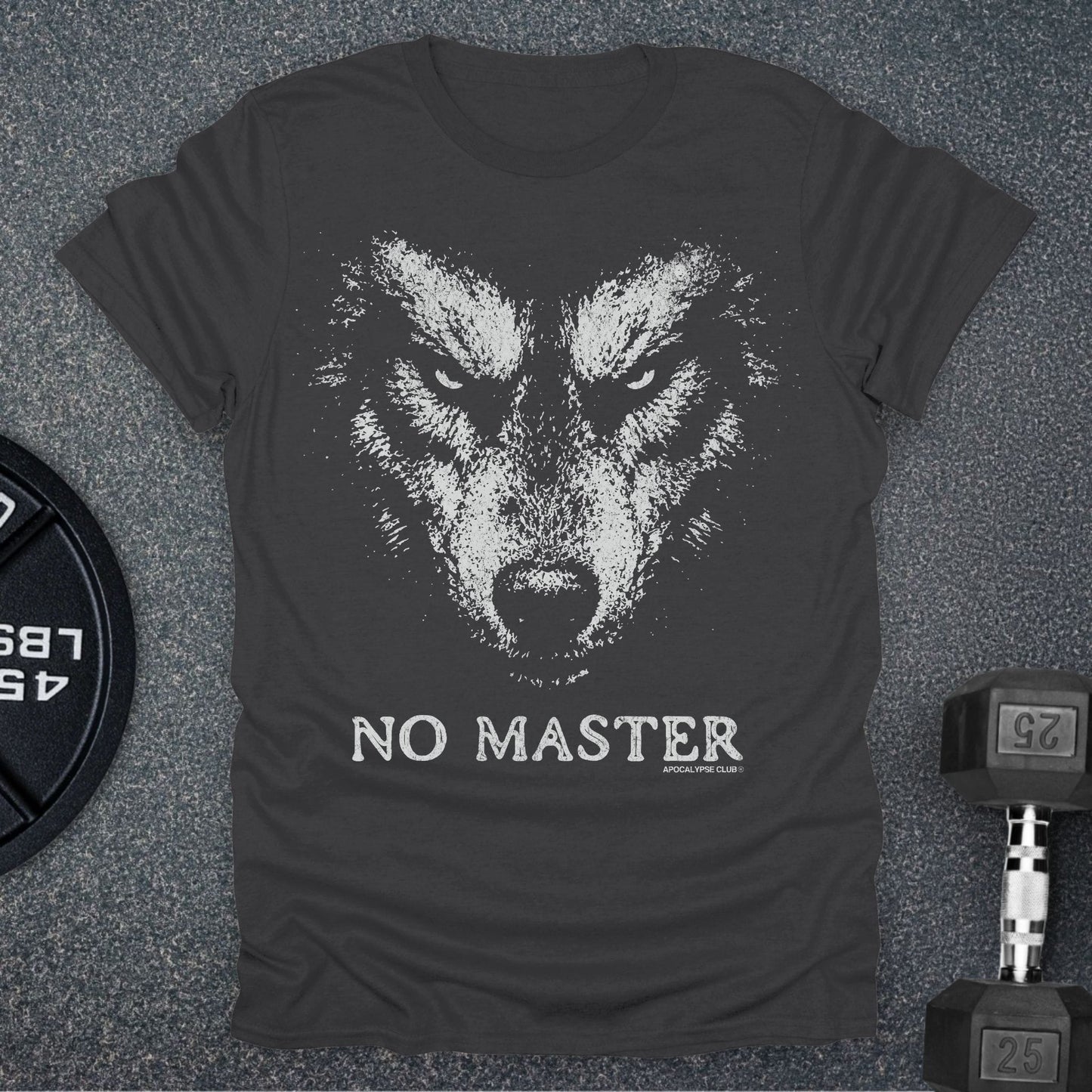 No Master Wolf T-Shirt