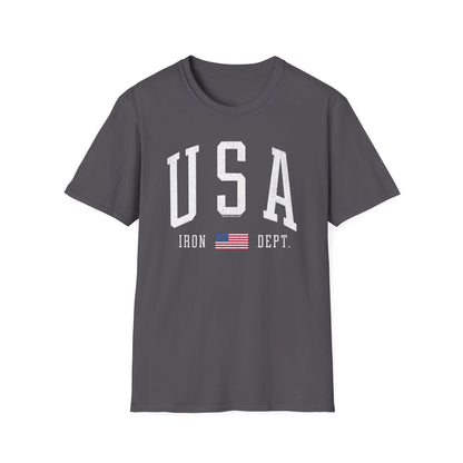 USA Iron Dept T-Shirt