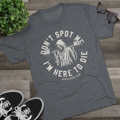 Don't Spot Me Crest Tri-Blend T-Shirt