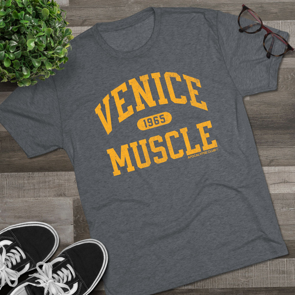Venice Muscle Tri-Blend T-Shirt