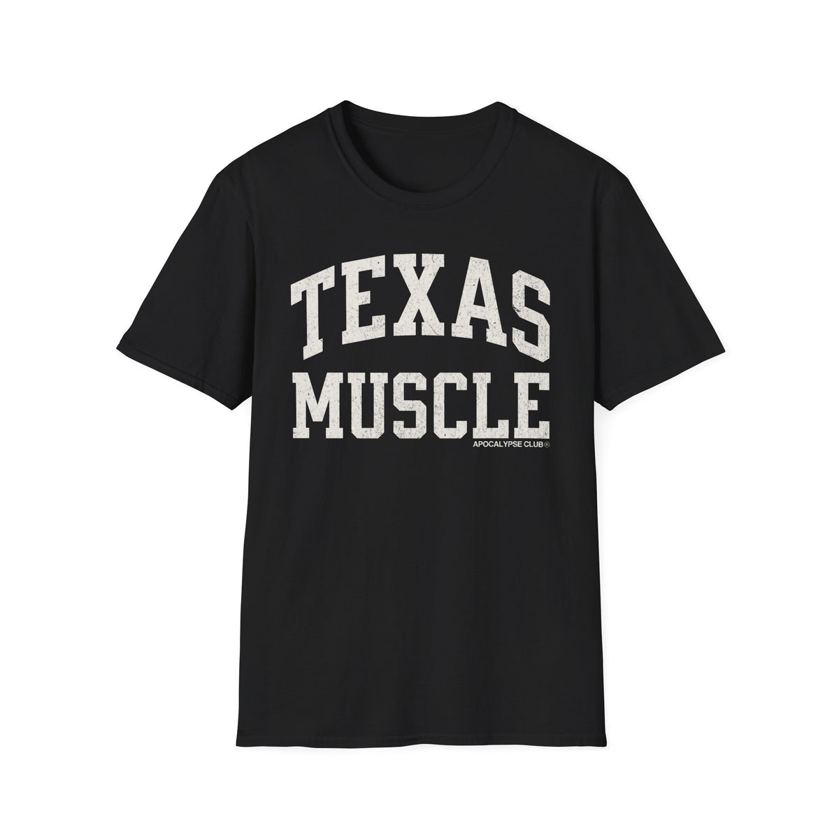 College Texas Muscle T-Shirt