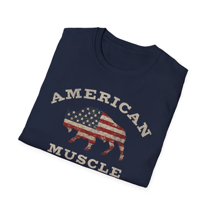 American Muscle Bison T-Shirt