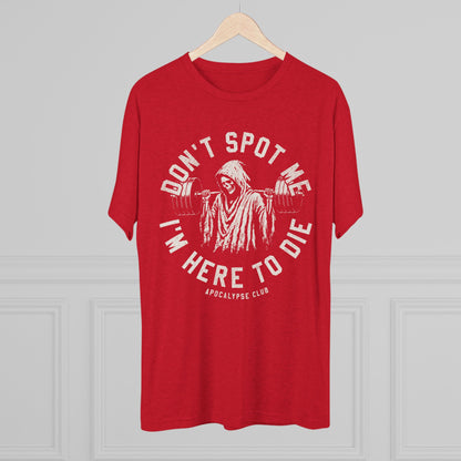 Don't Spot Me Crest Tri-Blend T-Shirt