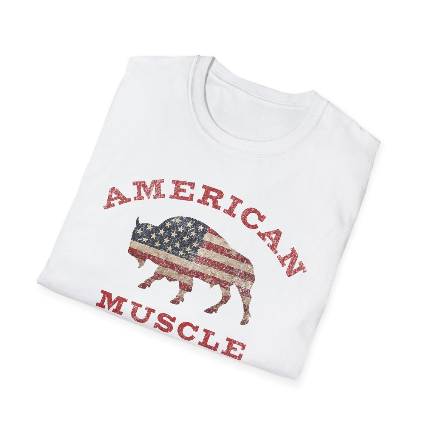 American Muscle Bison T-Shirt
