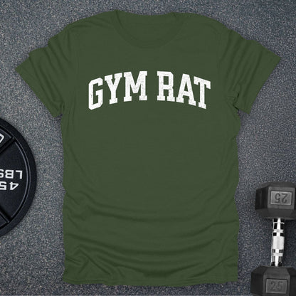 College Gym Rat T-Shirt