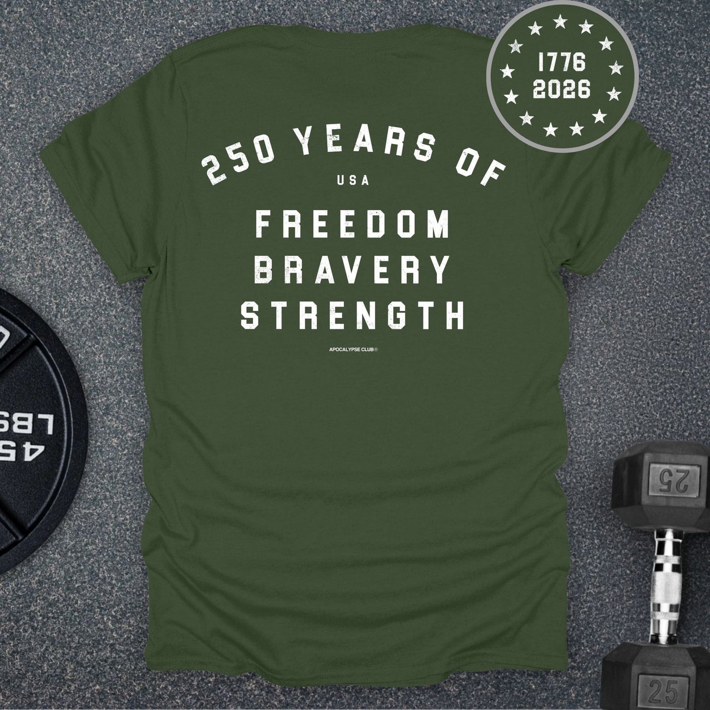 250th Anniversary Pillars T-Shirt