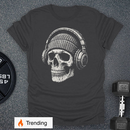 Winter Locked In Skull T-Shirt