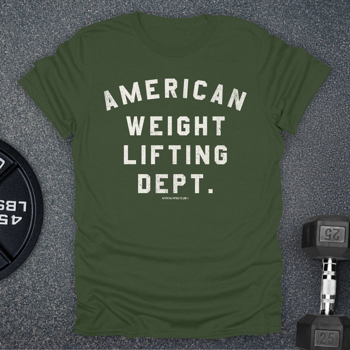 American Weightlifting Dept T-Shirt