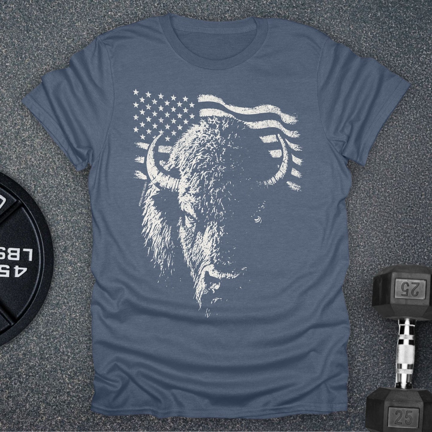 USA Bison Strength T-Shirt