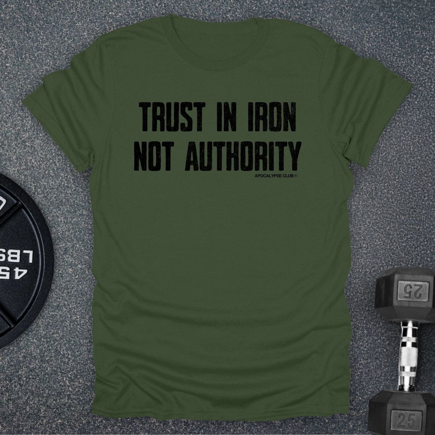 Iron Not Authority T-Shirt