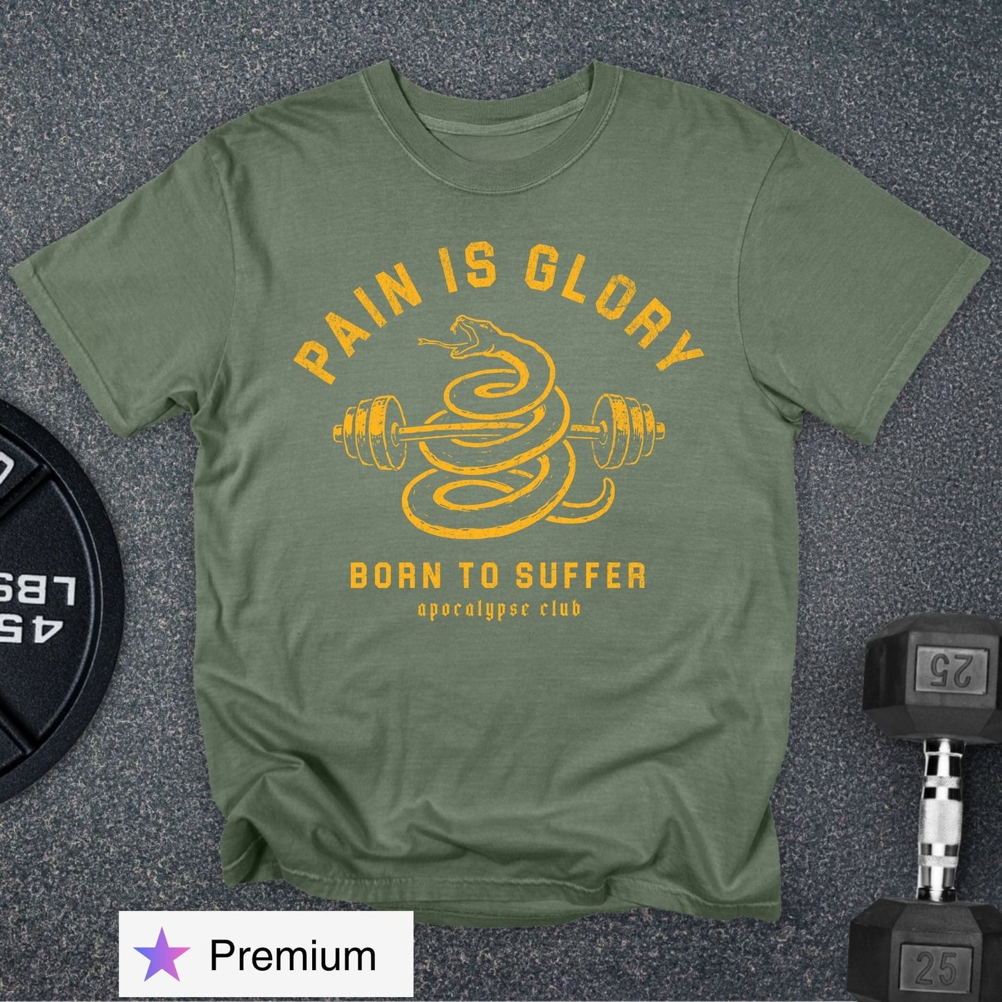 Pain Is Glory Premium T-Shirt