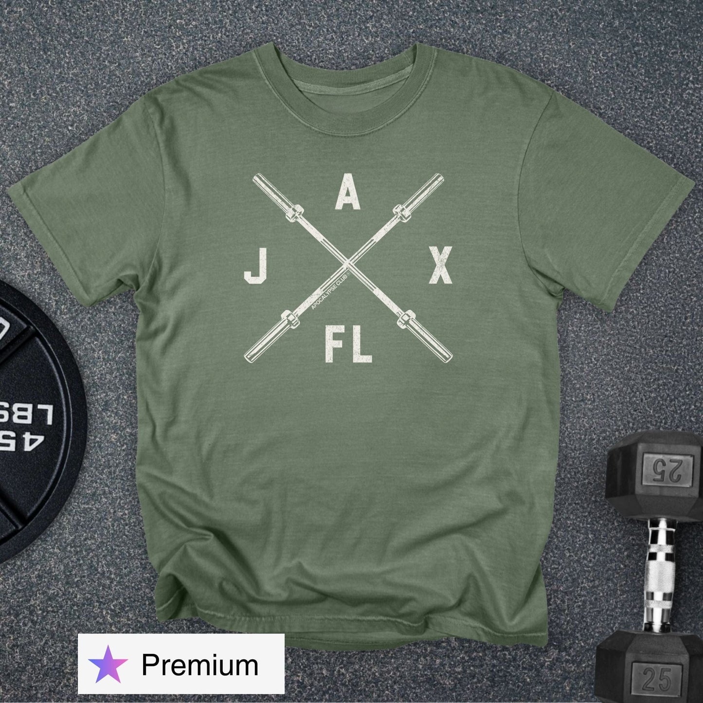 Jacksonville Crossbar Premium T-Shirt