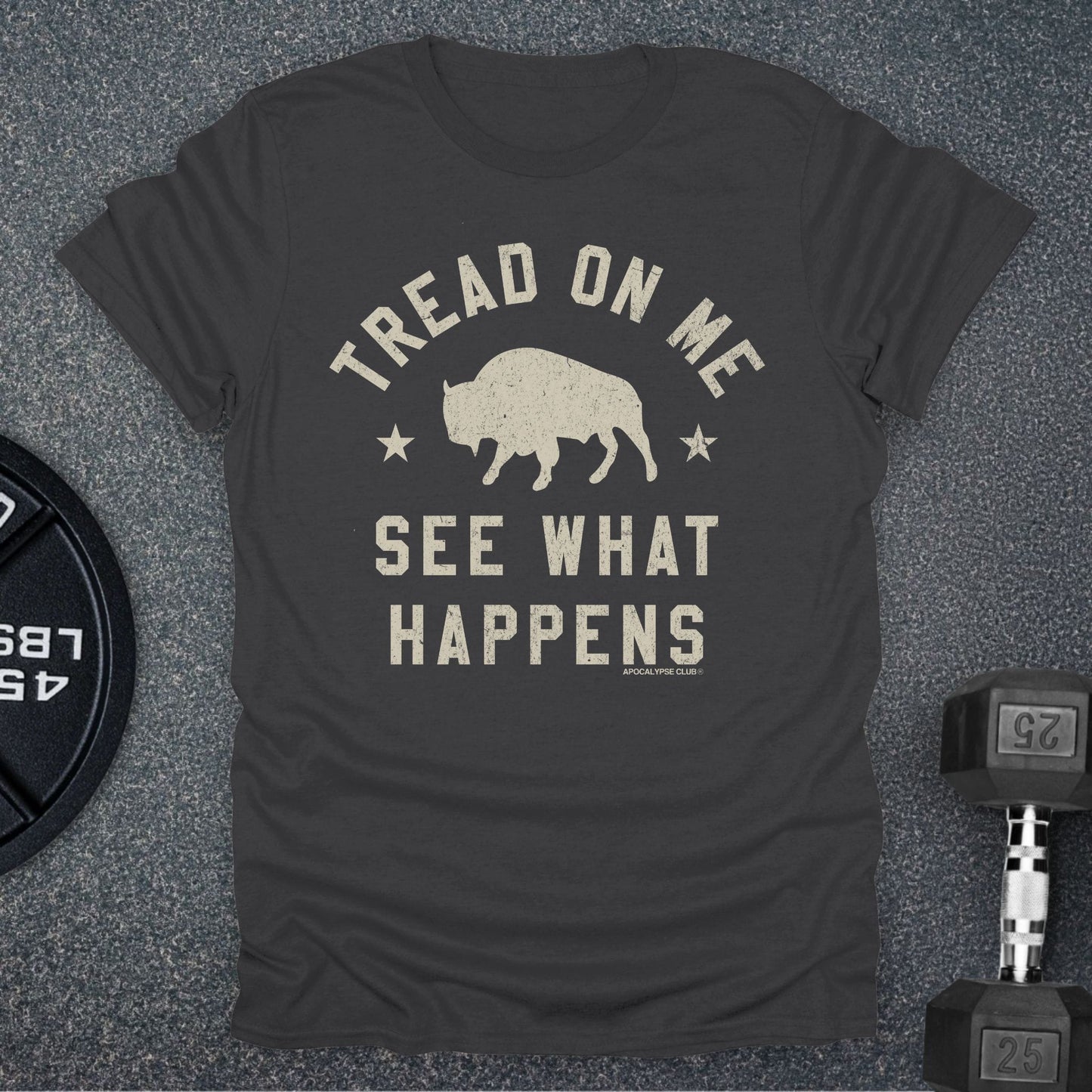 Tread On Me Bison T-Shirt