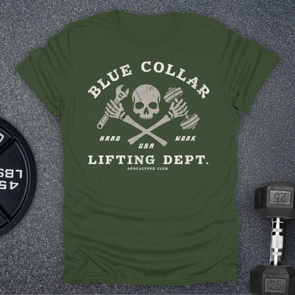 Blue Collar Lifting T-Shirt