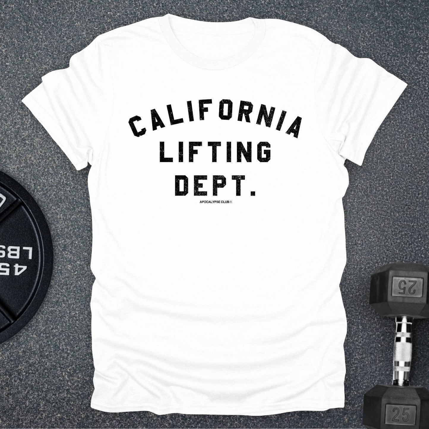 California Lifting Dept T-Shirt