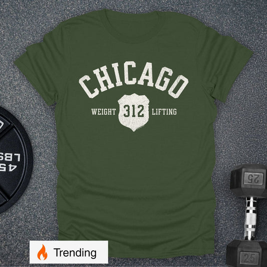 Chicago Weightlifting T-Shirt
