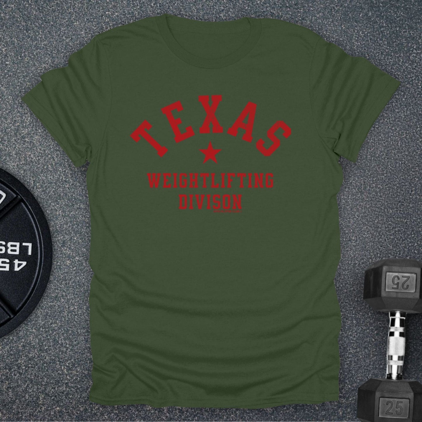 TX Weightlifting T-Shirt