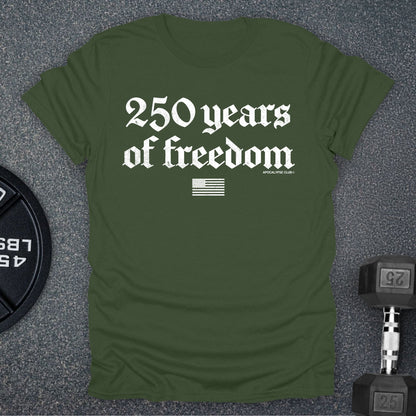 250 Years Of Freedom DNA T-Shirt