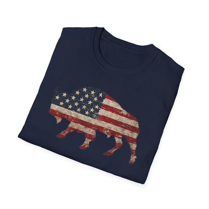 USA Bison T-Shirt