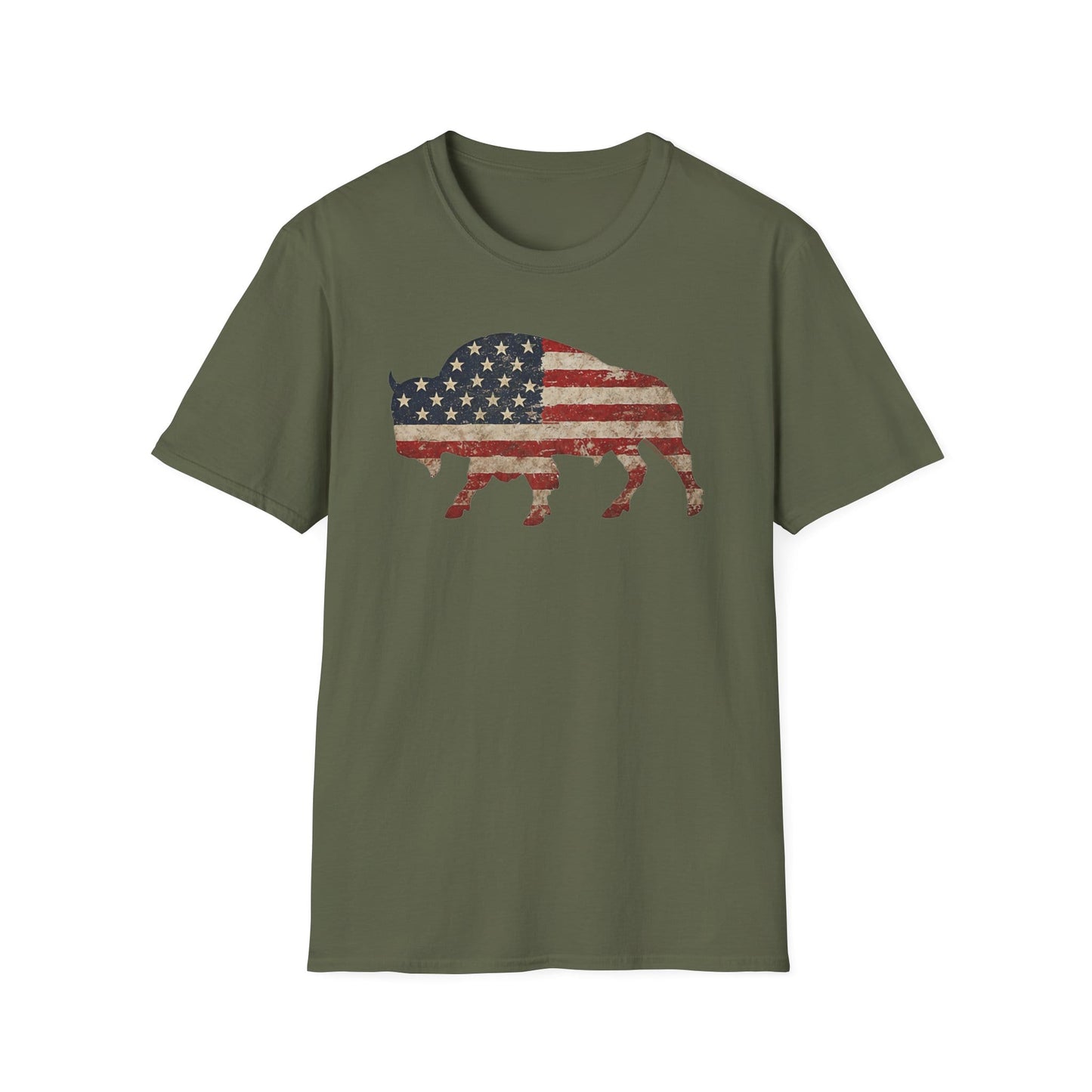 USA Bison T-Shirt