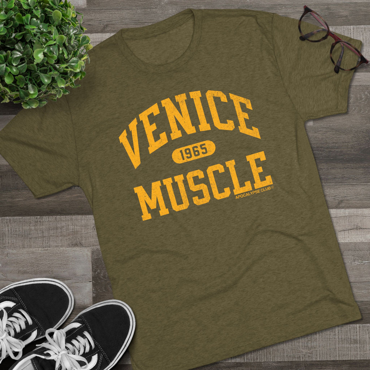Venice Muscle Tri-Blend T-Shirt