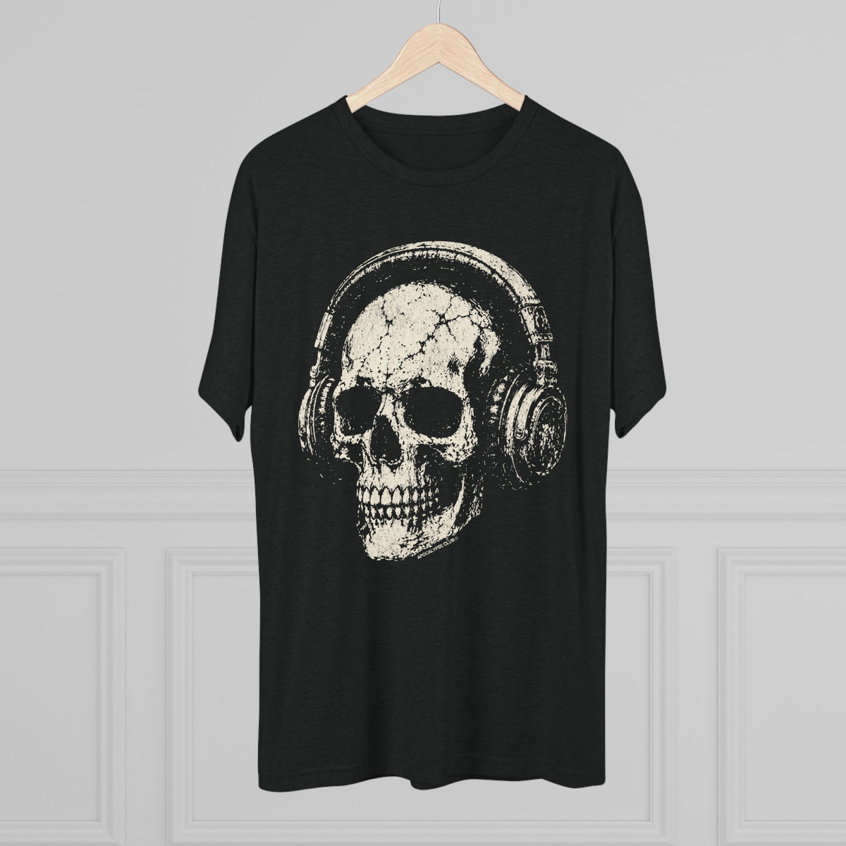 Locked In Skull Tri-Blend T-Shirt