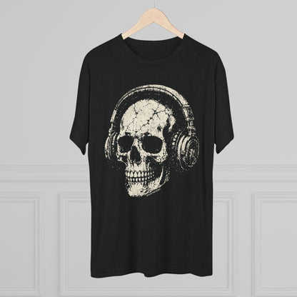 Locked In Skull Tri-Blend T-Shirt