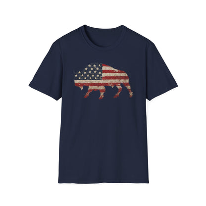 USA Bison T-Shirt