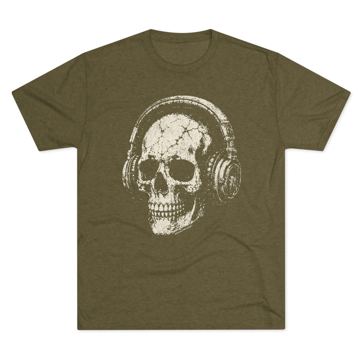 Locked In Skull Tri-Blend T-Shirt
