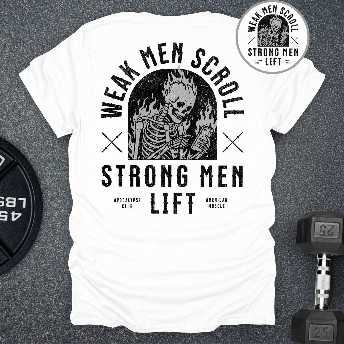 Strong Men Lift Club T-Shirt