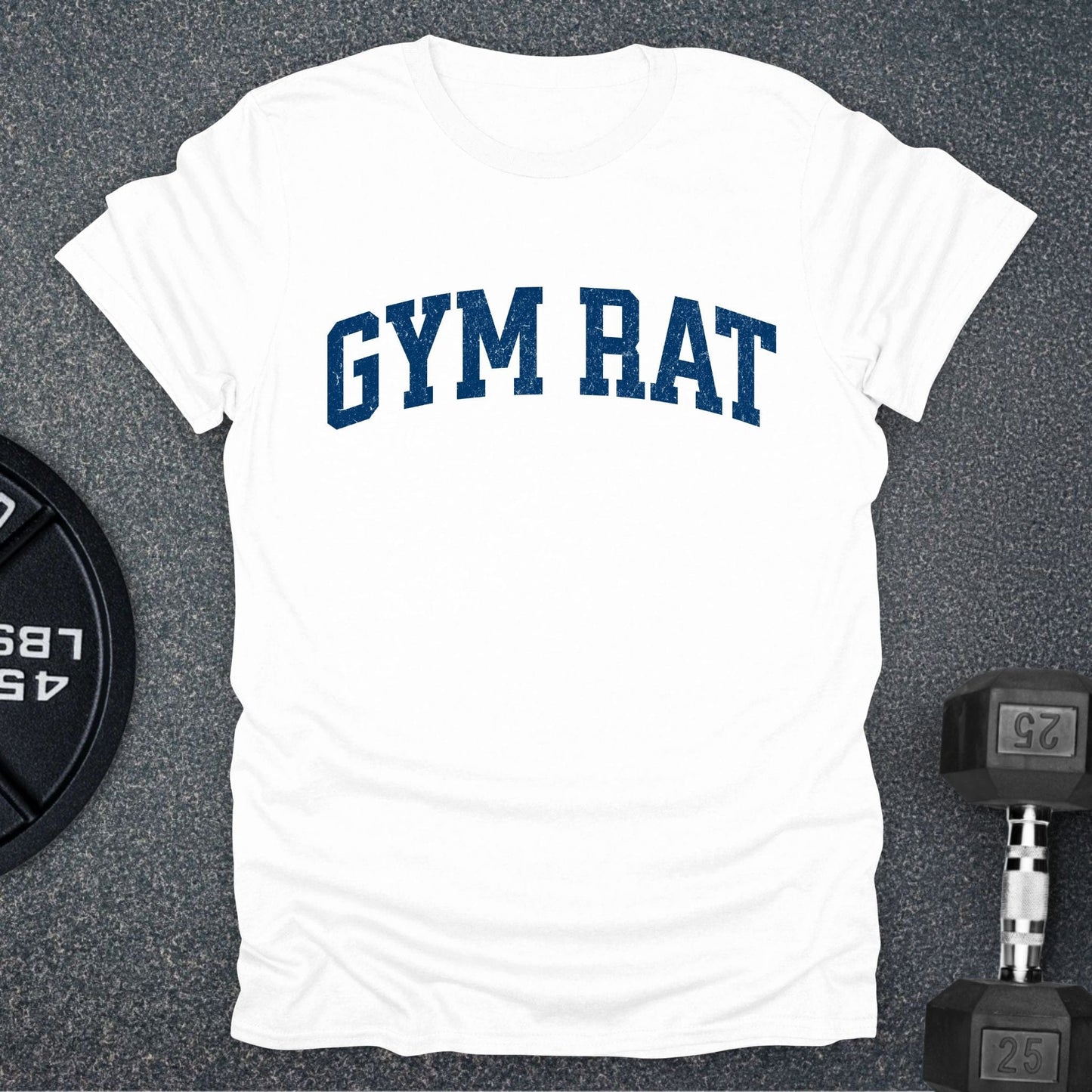 College Gym Rat T-Shirt