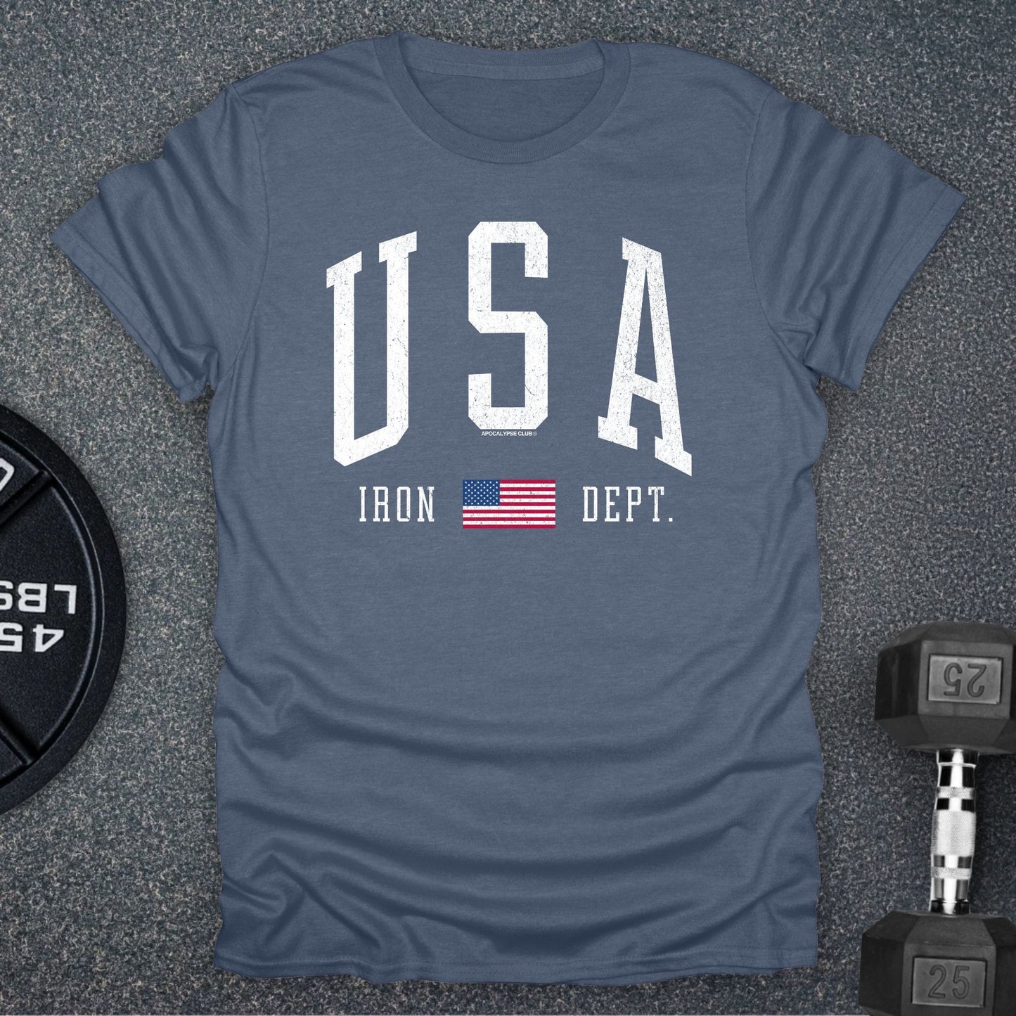 USA Iron Dept T-Shirt