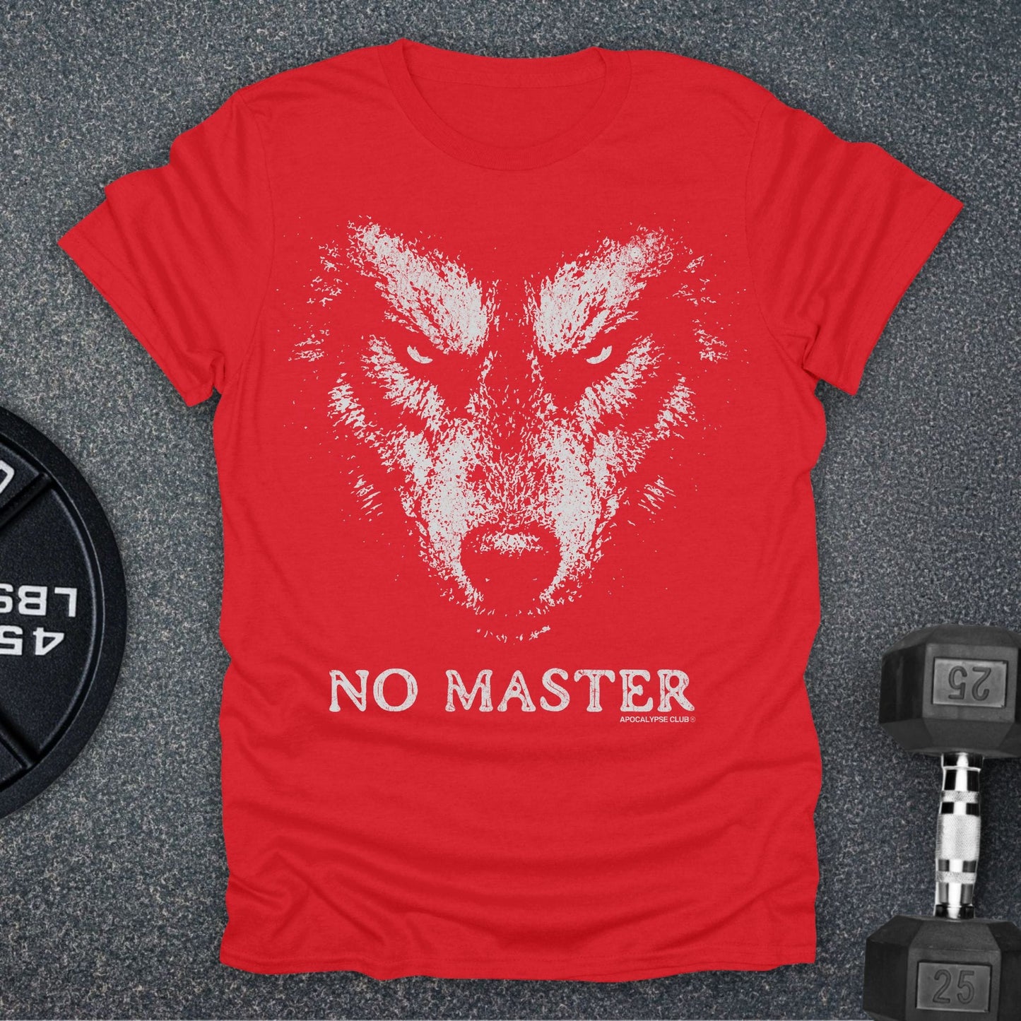 No Master Wolf T-Shirt