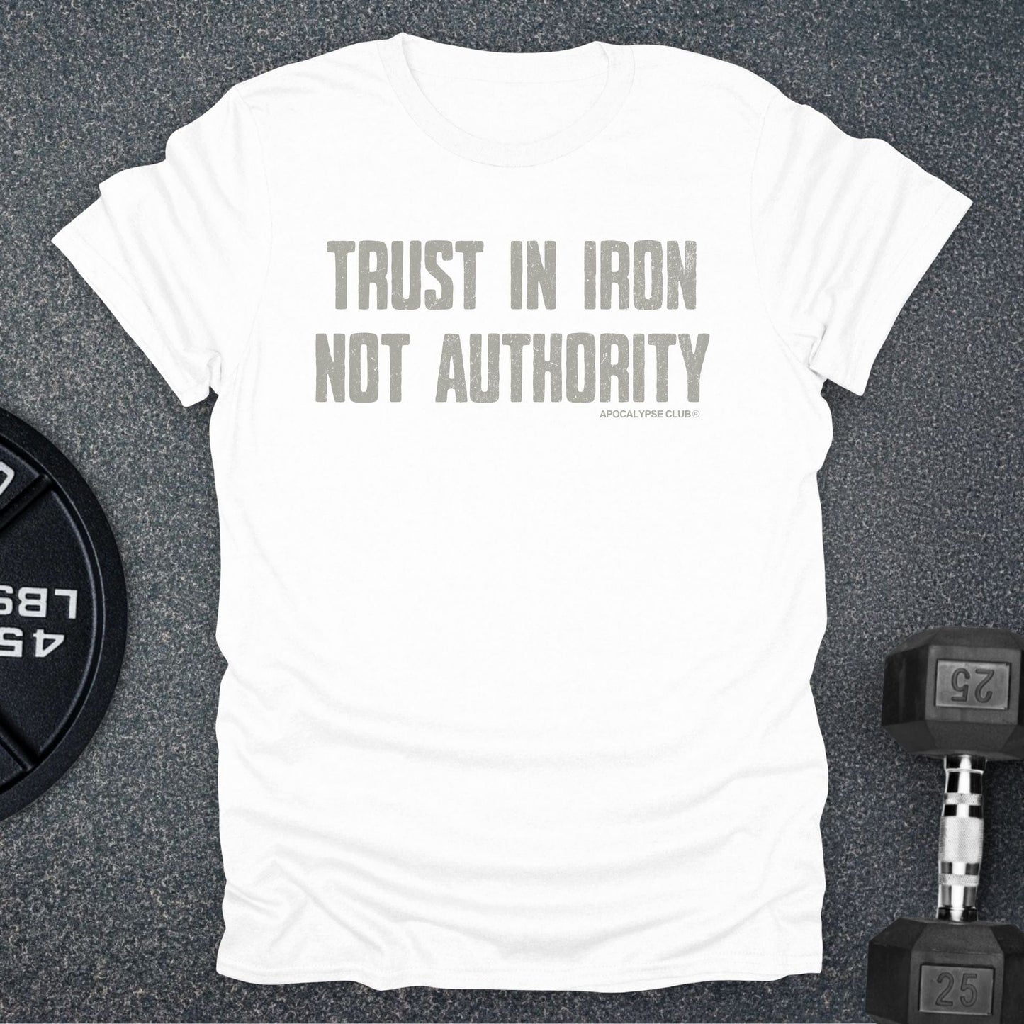 Iron Not Authority T-Shirt