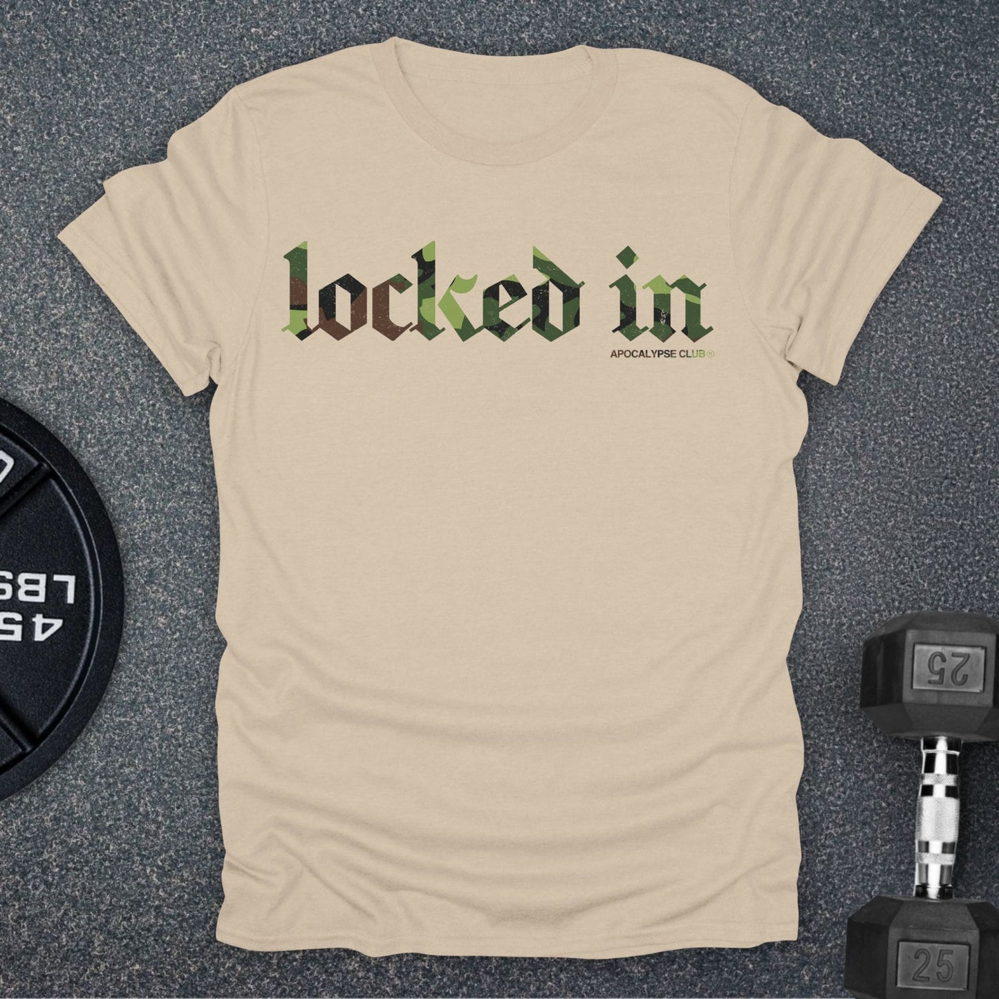 Locked In Camo T-Shirt
