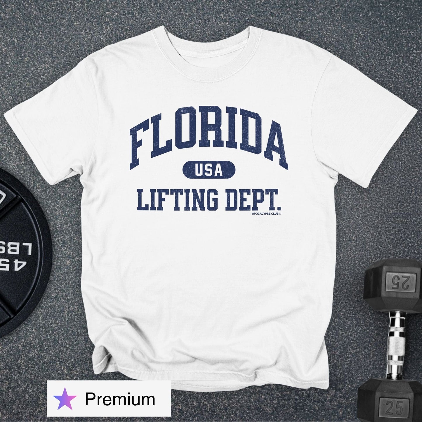 Florida Lifting Dept Premium T-Shirt