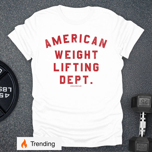 American Weightlifting Dept T-Shirt