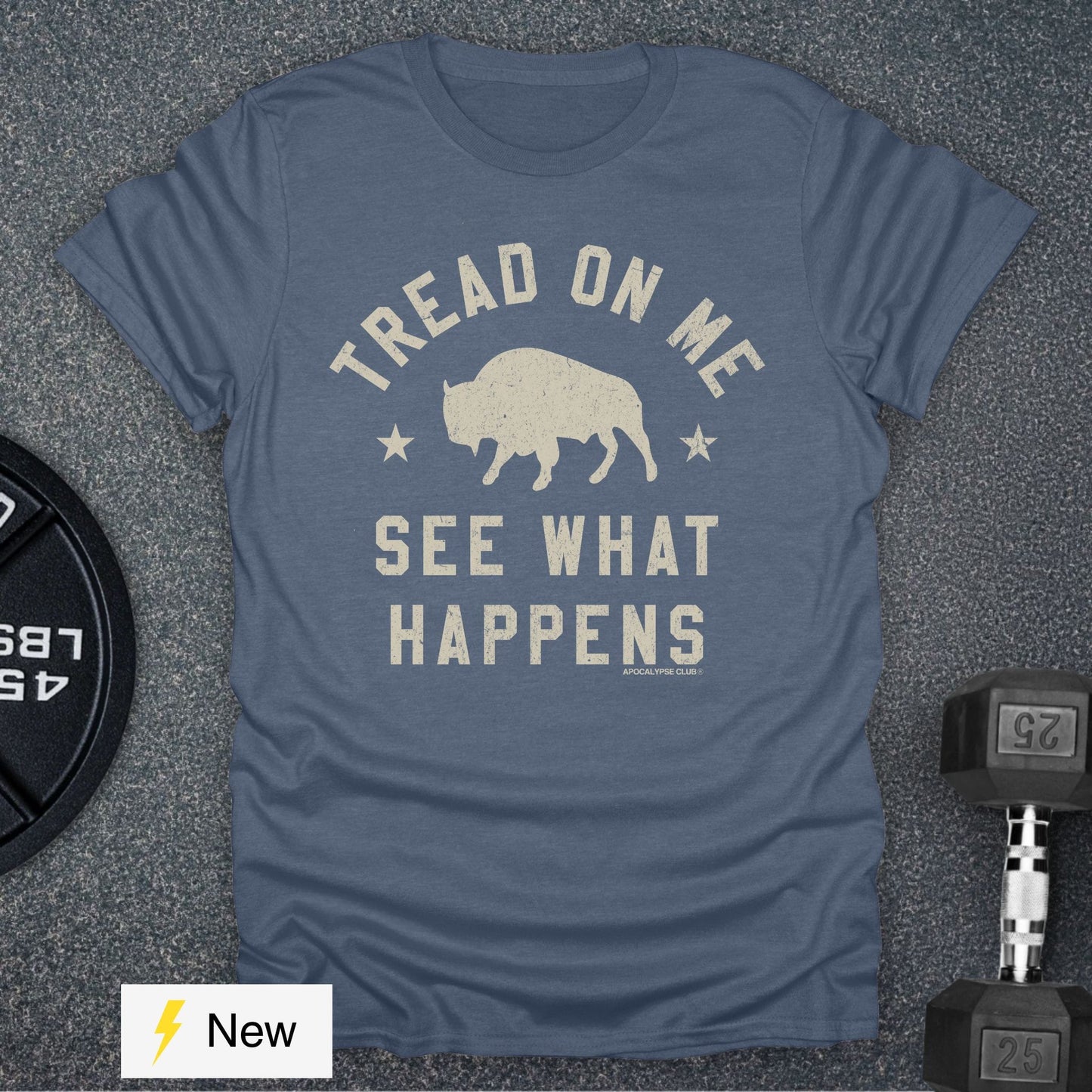 Tread On Me Bison T-Shirt