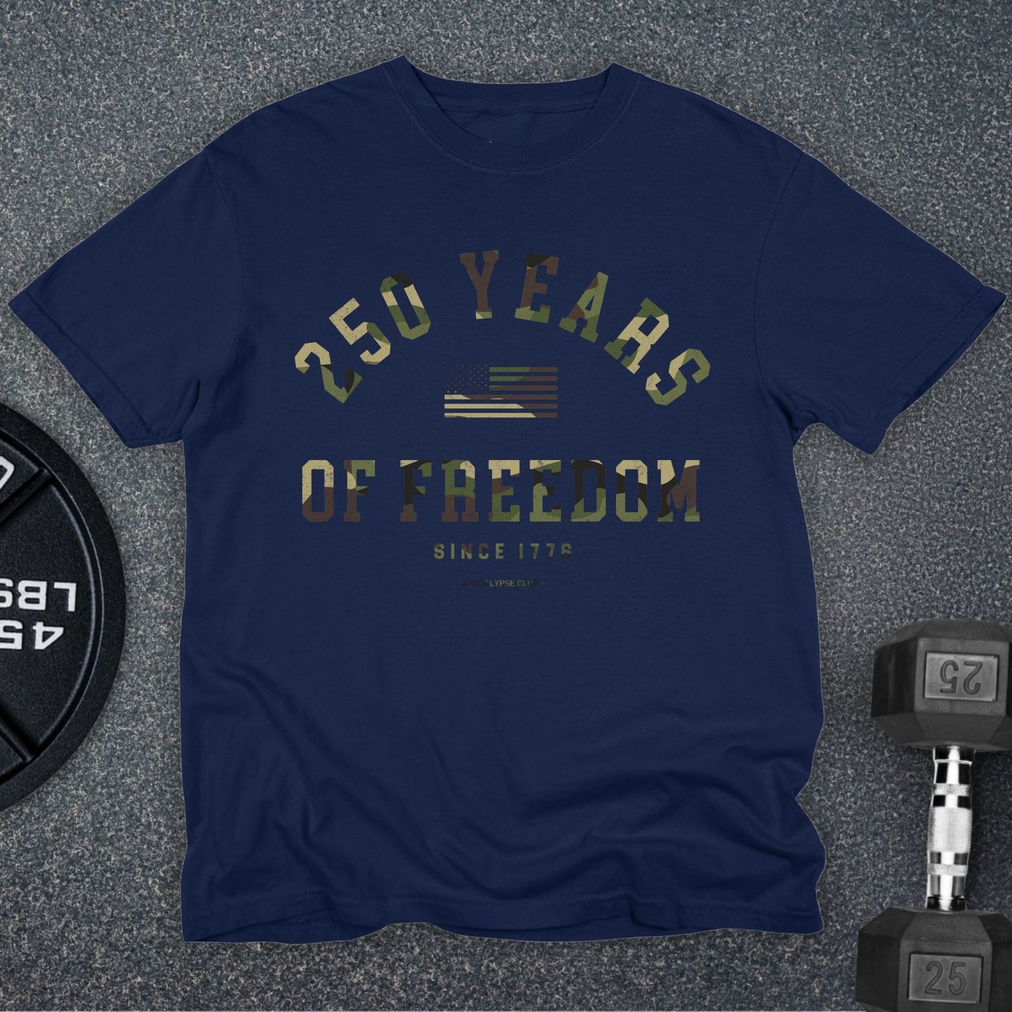 Camo 250 Years Of Freedom Premium T-Shirt