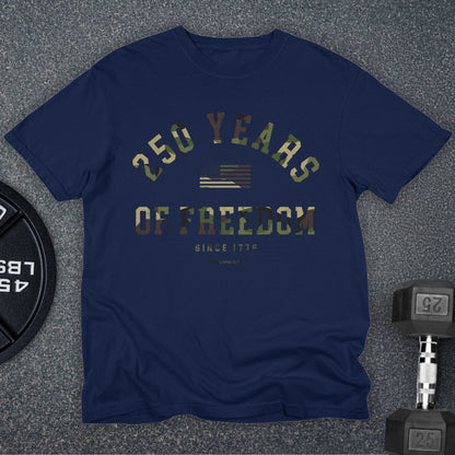 Camo 250 Years Of Freedom Premium T-Shirt