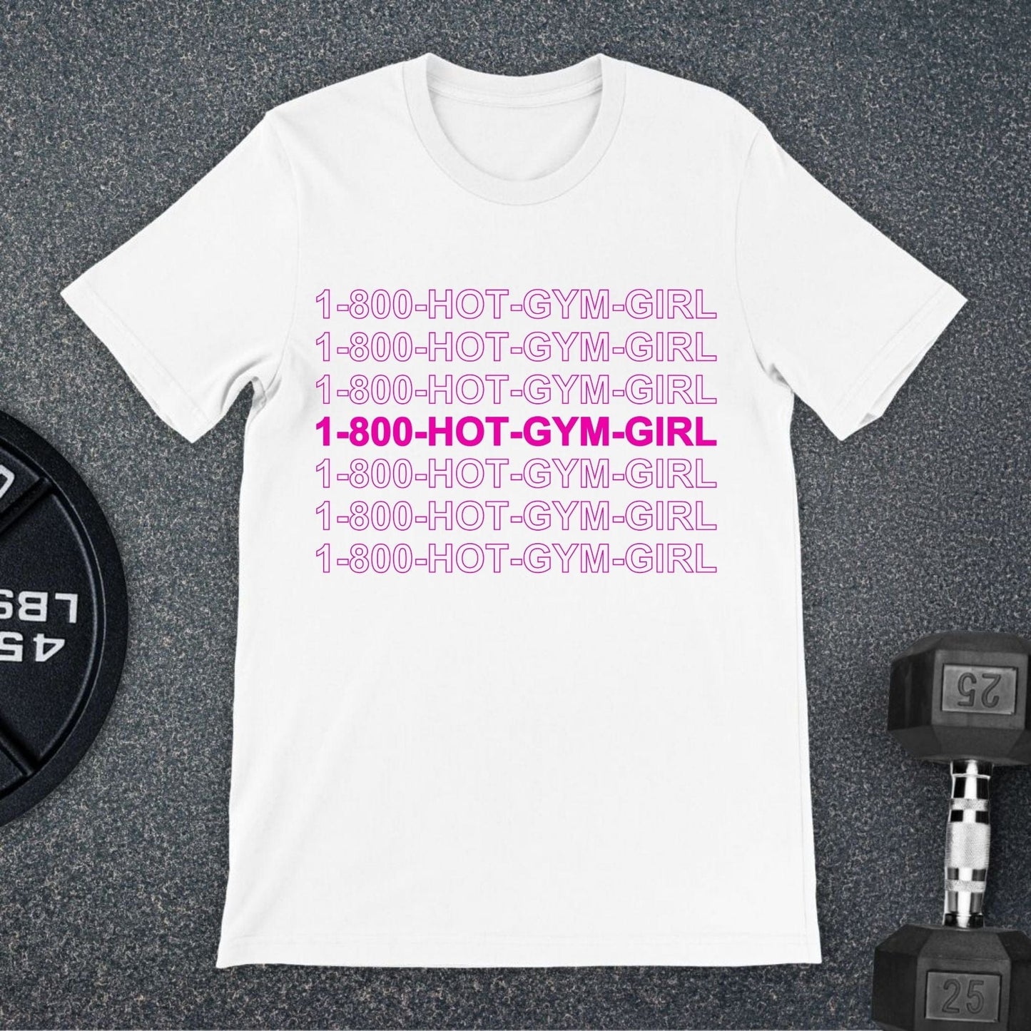 Hot Gym Girl T-Shirt