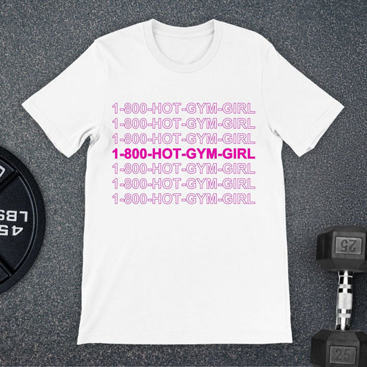 Hot Gym Girl T-Shirt