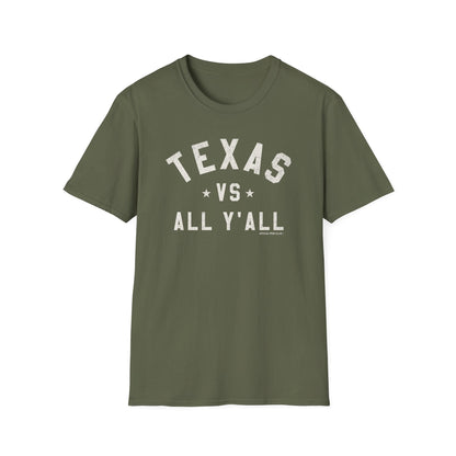 Texas VS All Y'All T-Shirt