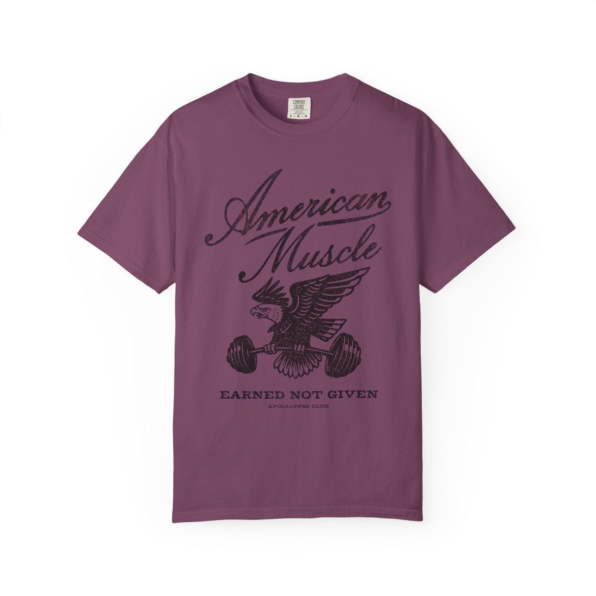 Fall American Muscle Emblem Premium T-Shirt