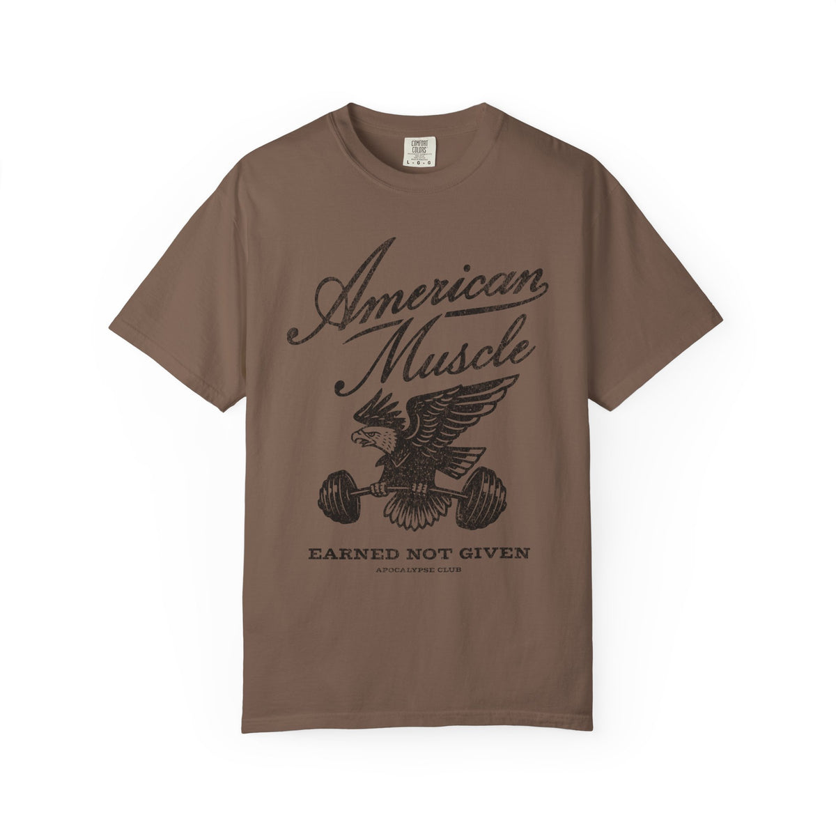 Fall American Muscle Emblem Premium T-Shirt