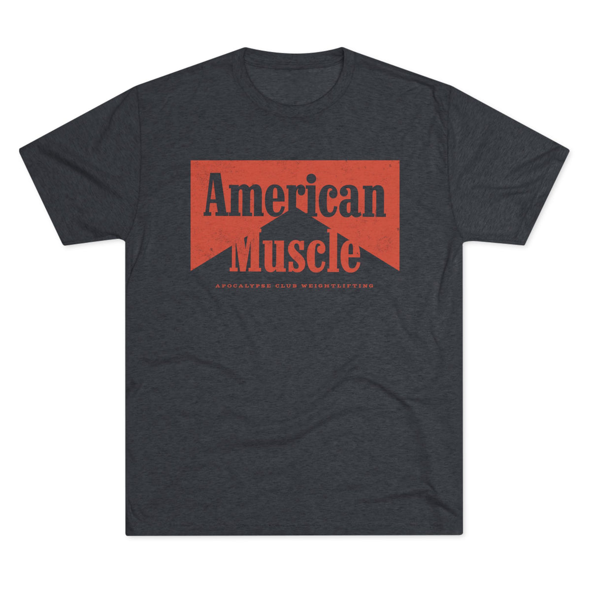Western American Muscle Tri-Blend T-Shirt